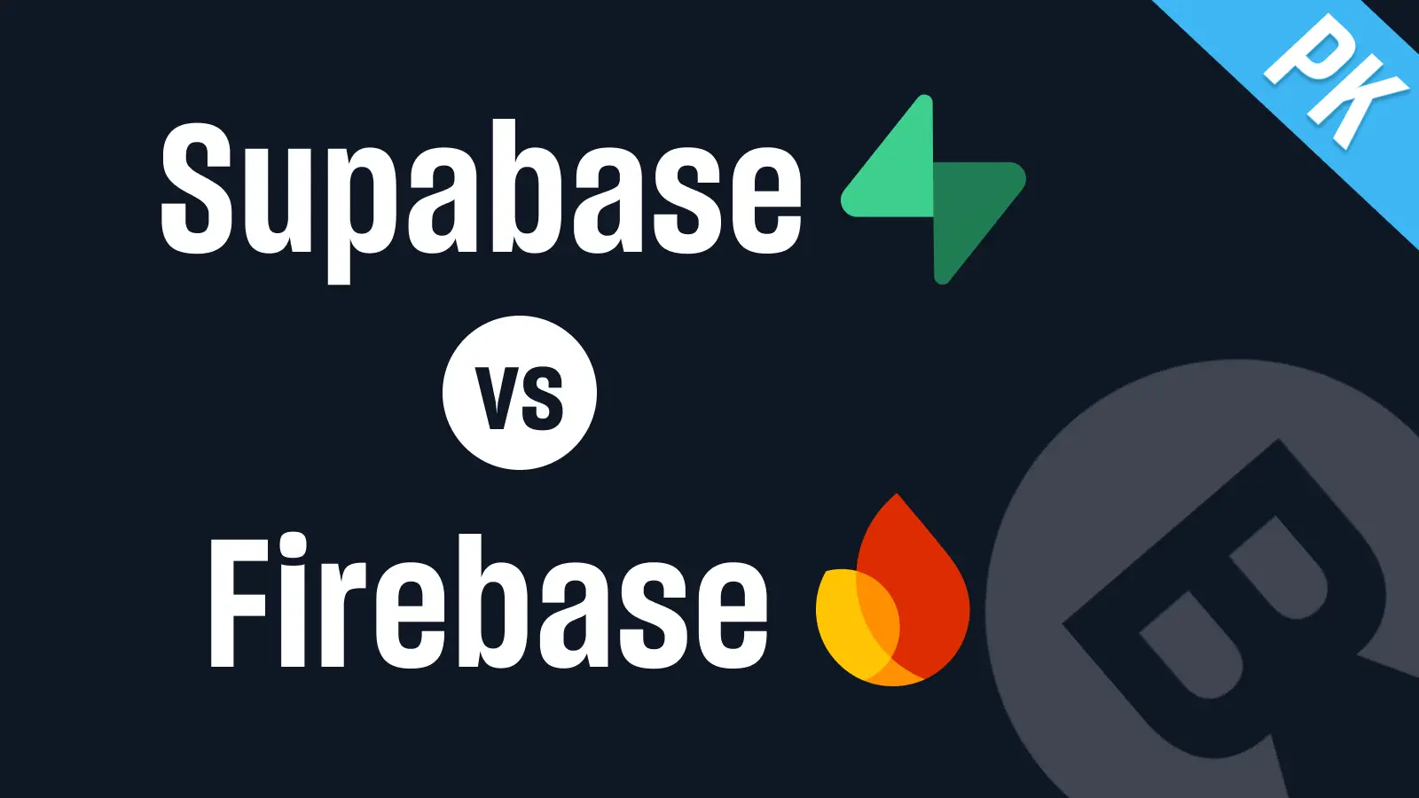 Supabase vs. Firebase: a Complete Comparison in 2025